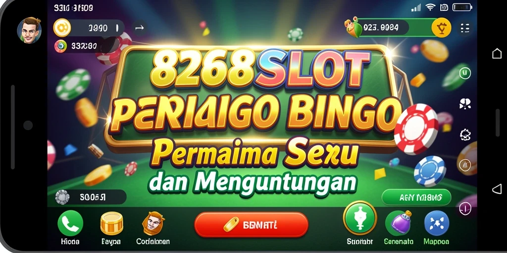 Tampilan gameplay Bingo yang seru dan menarik di 8368SLOT.