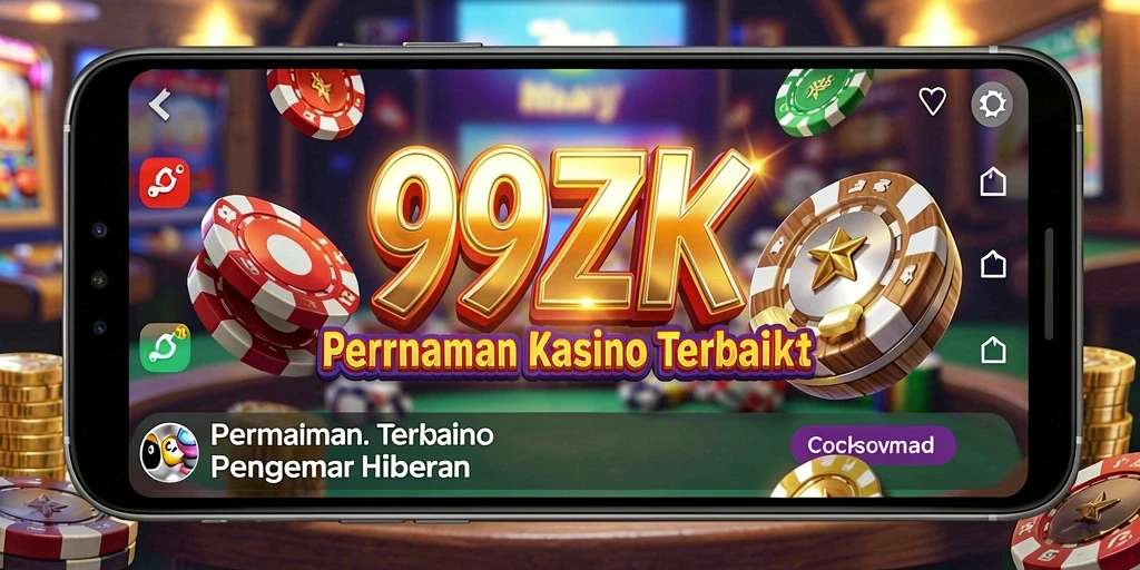 Tampilan gameplay menarik dari permainan Kasino 99ZK.