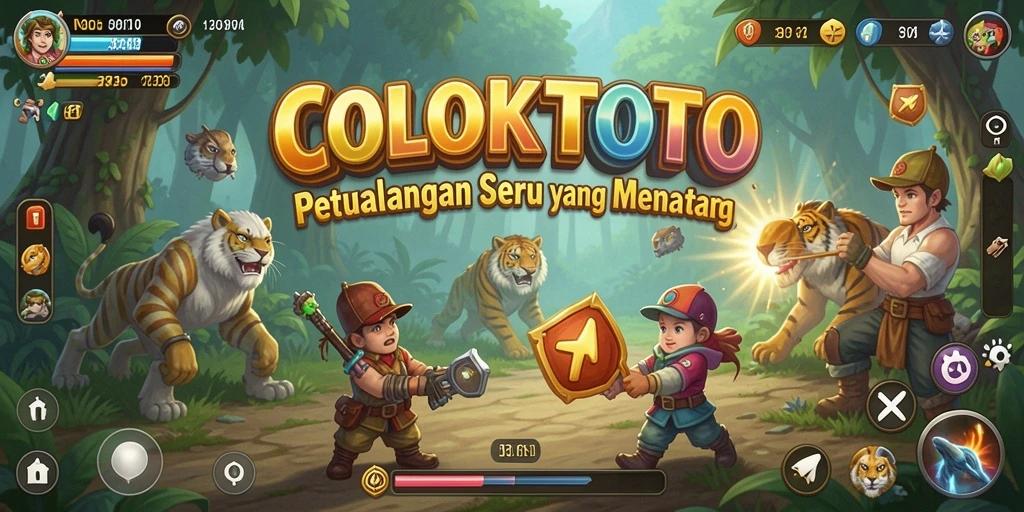 Gameplay menarik dalam COLOKTOTO menampilkan petualangan yang mendebarkan.