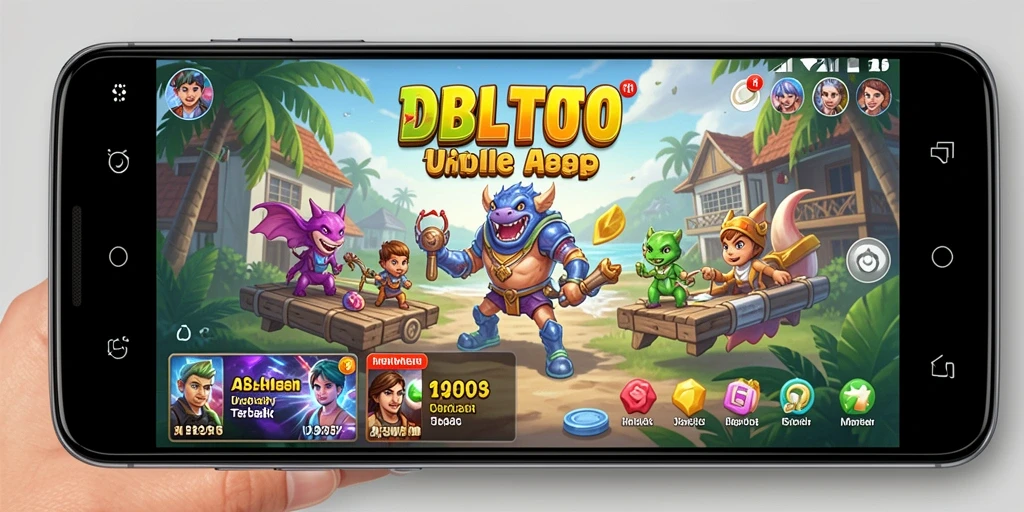 Screenshot DBLTOTO menunjukkan antarmuka aplikasi yang intuitif dan informatif.