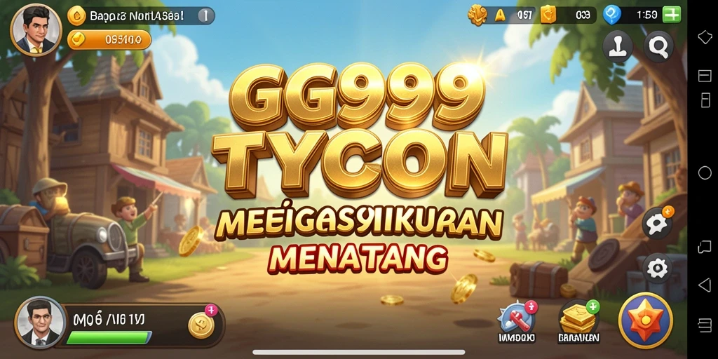 Tampilan gameplay Tycoon yang mengesankan dan menarik.