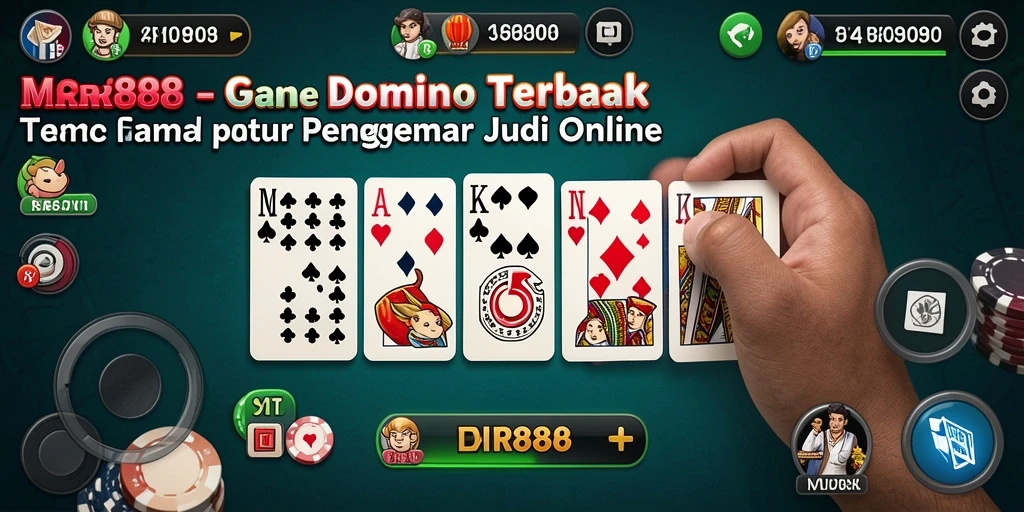 Tangkapan layar dari gameplay seru MR888 di Domino.