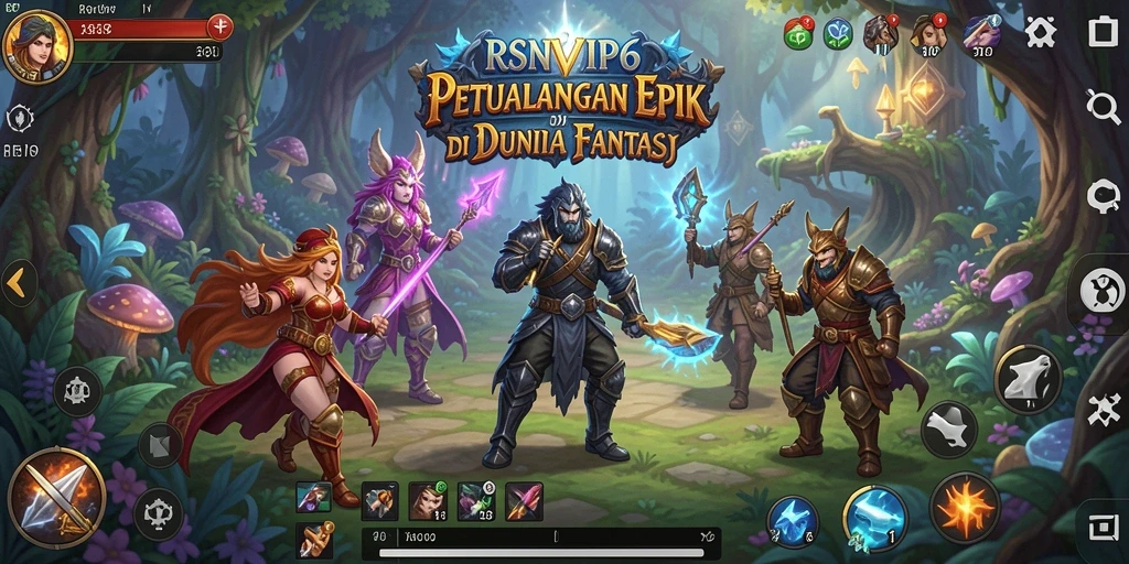 Tampilan gameplay RSNVIP6 yang menantang dan penuh aksi.